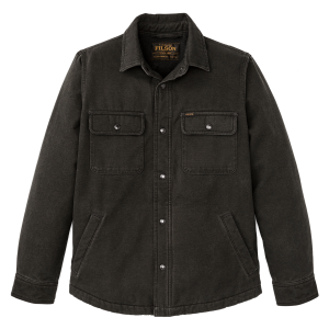 Fleece Lined Jac-shirt - Peat