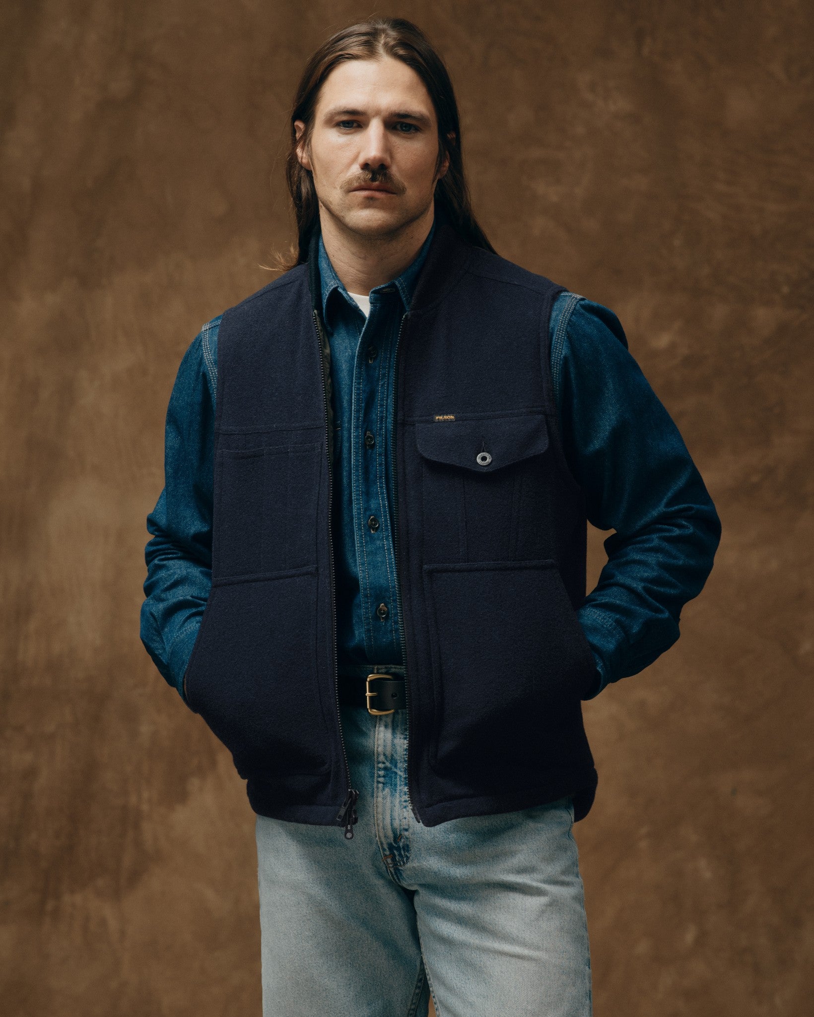 Spokane Insulated Work Vest - Navy