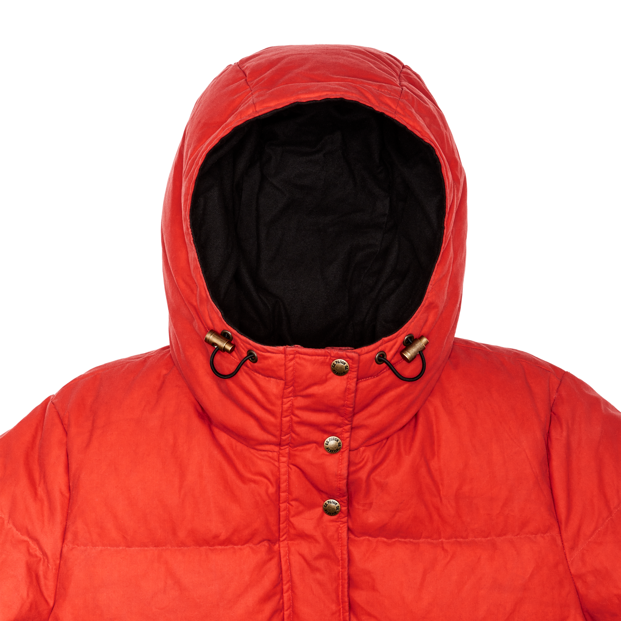 Women's Waxed Down Parka - Dark Tan / Campfire - Image 4