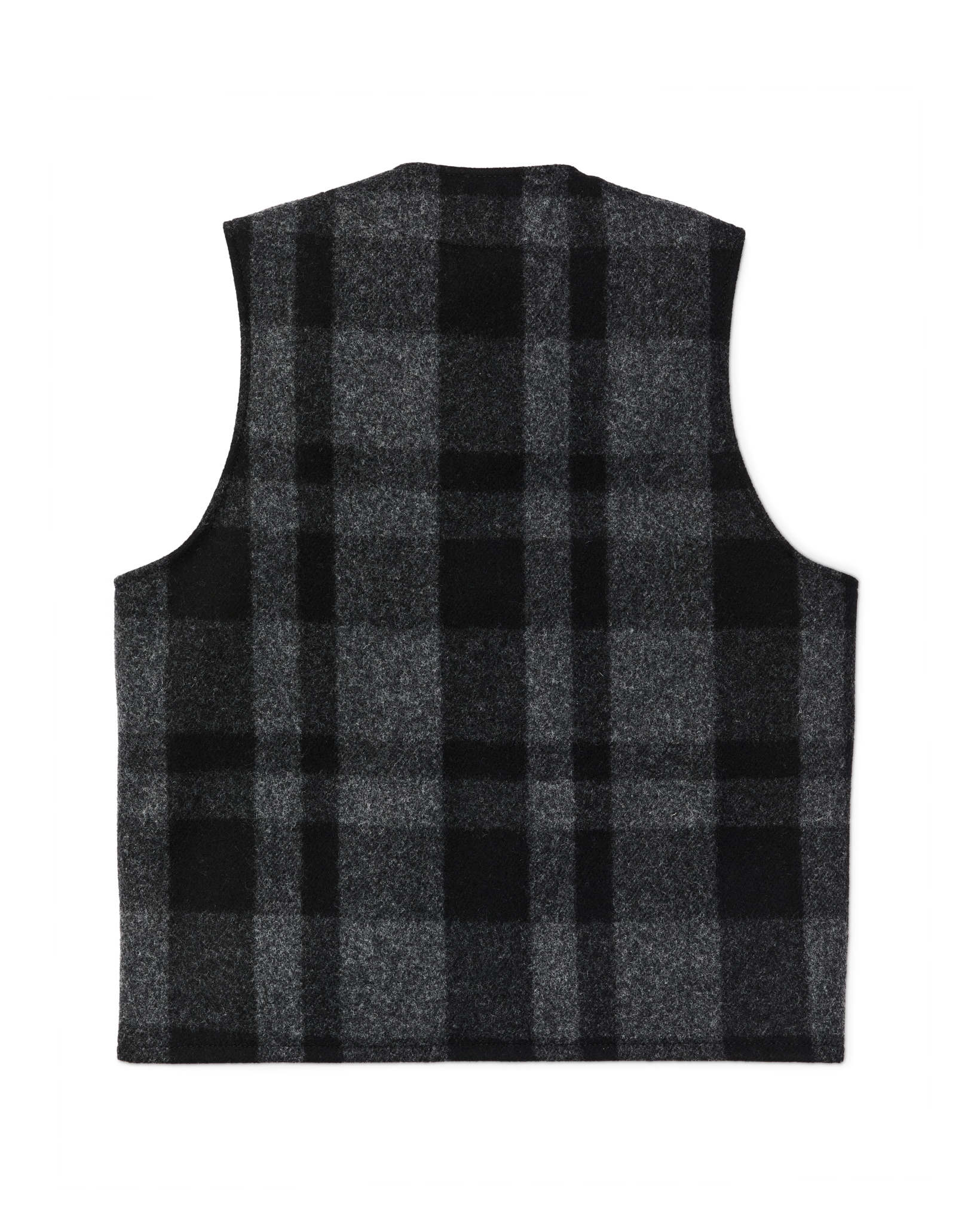 Mackinaw Wool Vest - Charcoal - Image 5