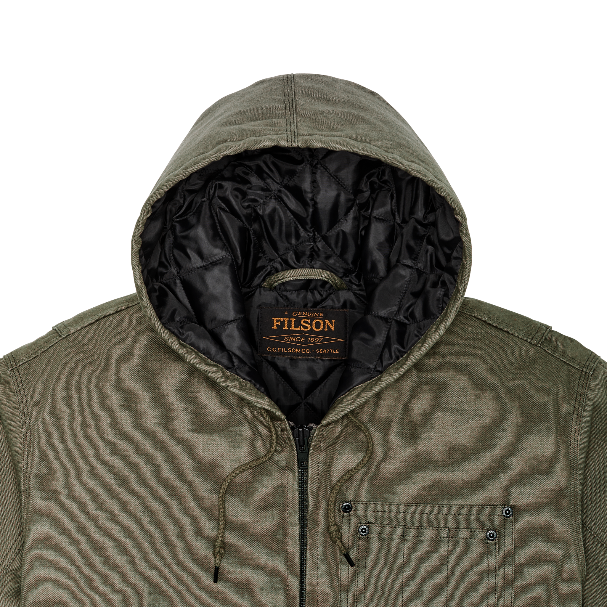 Worksmith Insulated Bomber Jacket - Tarmac - Image 4