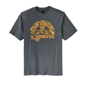 Frontier Graphic T-shirt - Storm Blue / Stewards