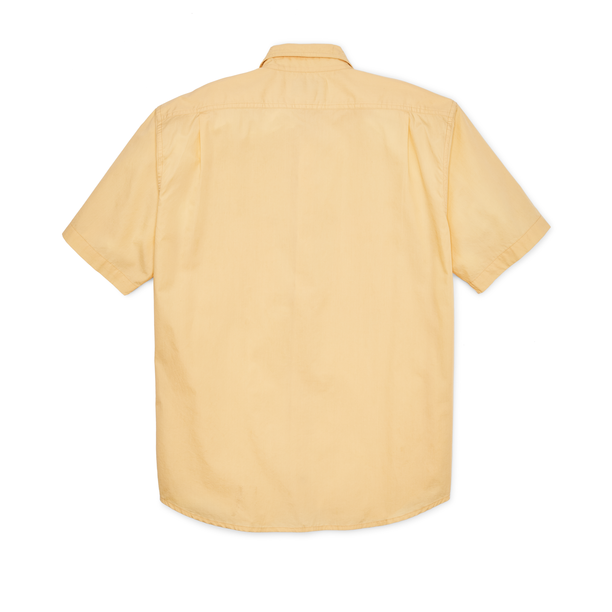 Filson's Washed Short Sleeve Feather Cloth Shirt - Straw - Image 2