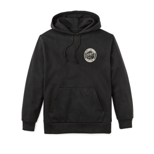 Prospector Graphic Hoodie - Faded Black / Moose