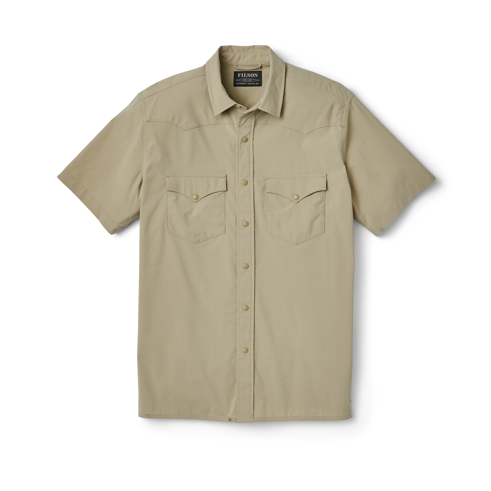 Twin Lakes Short Sleeve Snap Front Shirt - Drygrass