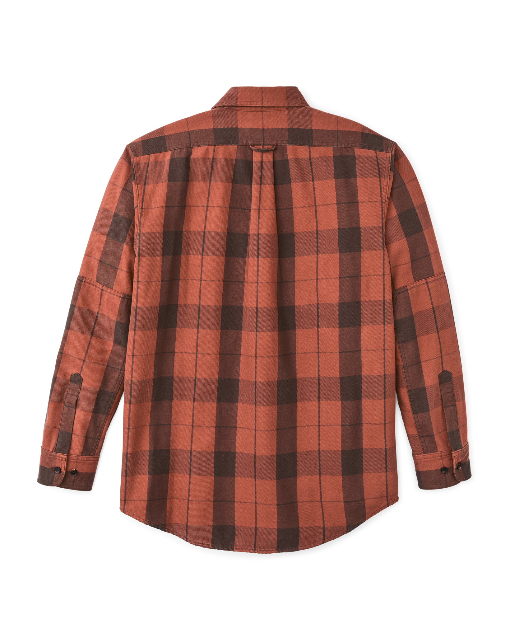 Vintage Wash Alaskan Guide Shirt - Sequoia / Dark Bown Plaid - Image 5