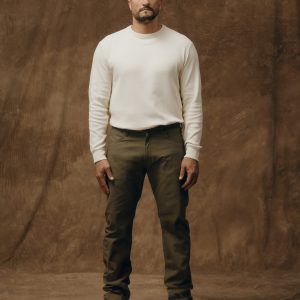 Dry Tin Cloth 5-pocket Pants - Marsh Olive