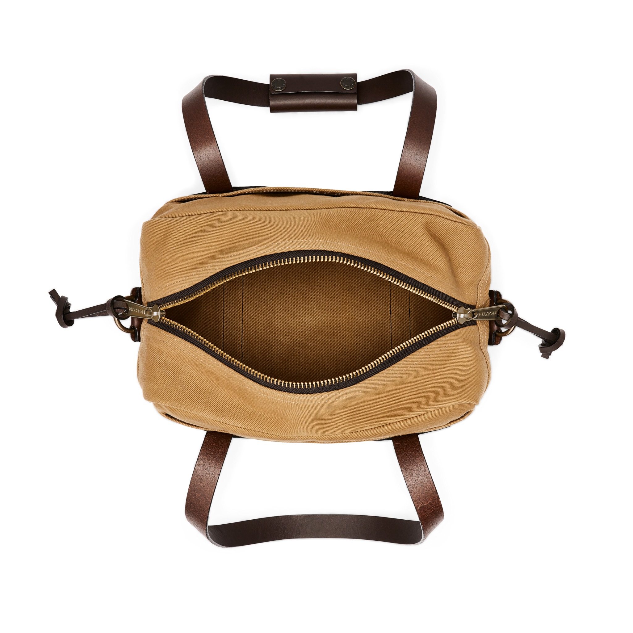 Rugged Twill Xs Compact Duffle Bag - Tan - Image 6