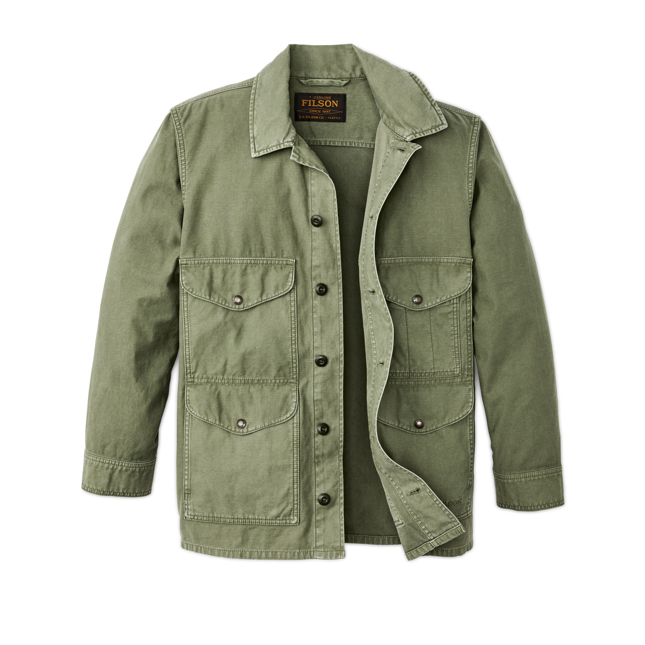 Field Cruiser Jacket - Washed Fatigue Green - Image 3