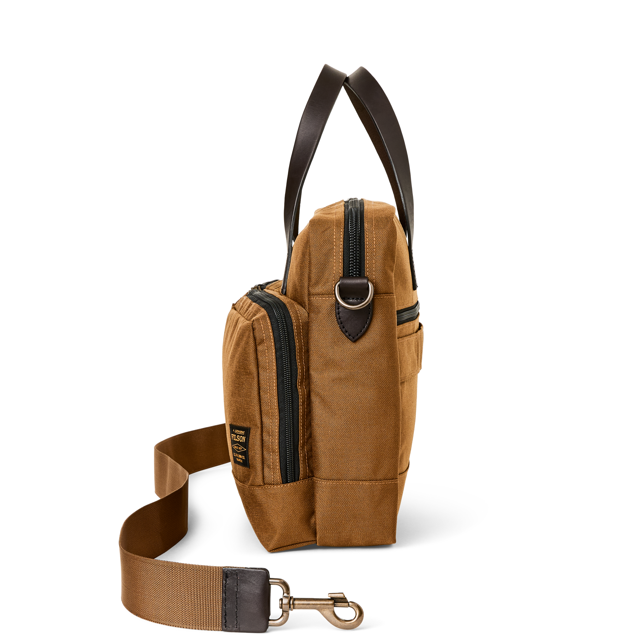 Dryden Briefcase - Whiskey - Image 3