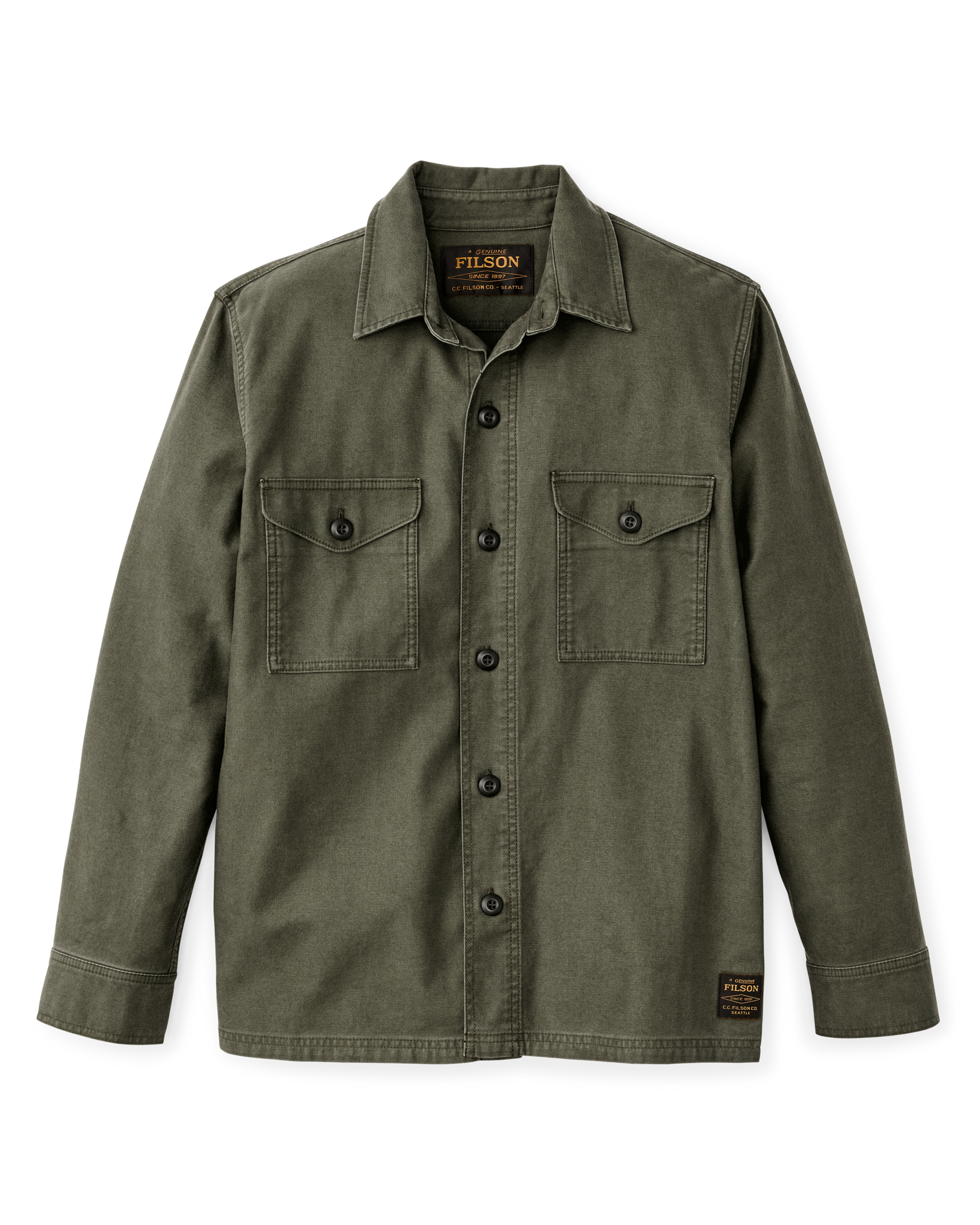 Clarkston Jac-shirt - Surplus Green - Image 3