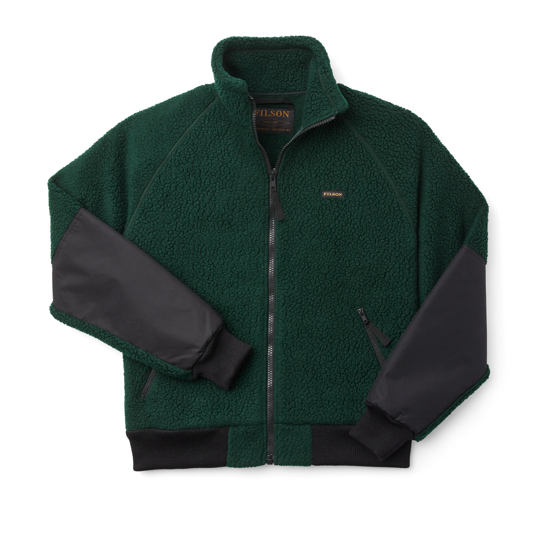 Sherpa Fleece Jacket - Fir