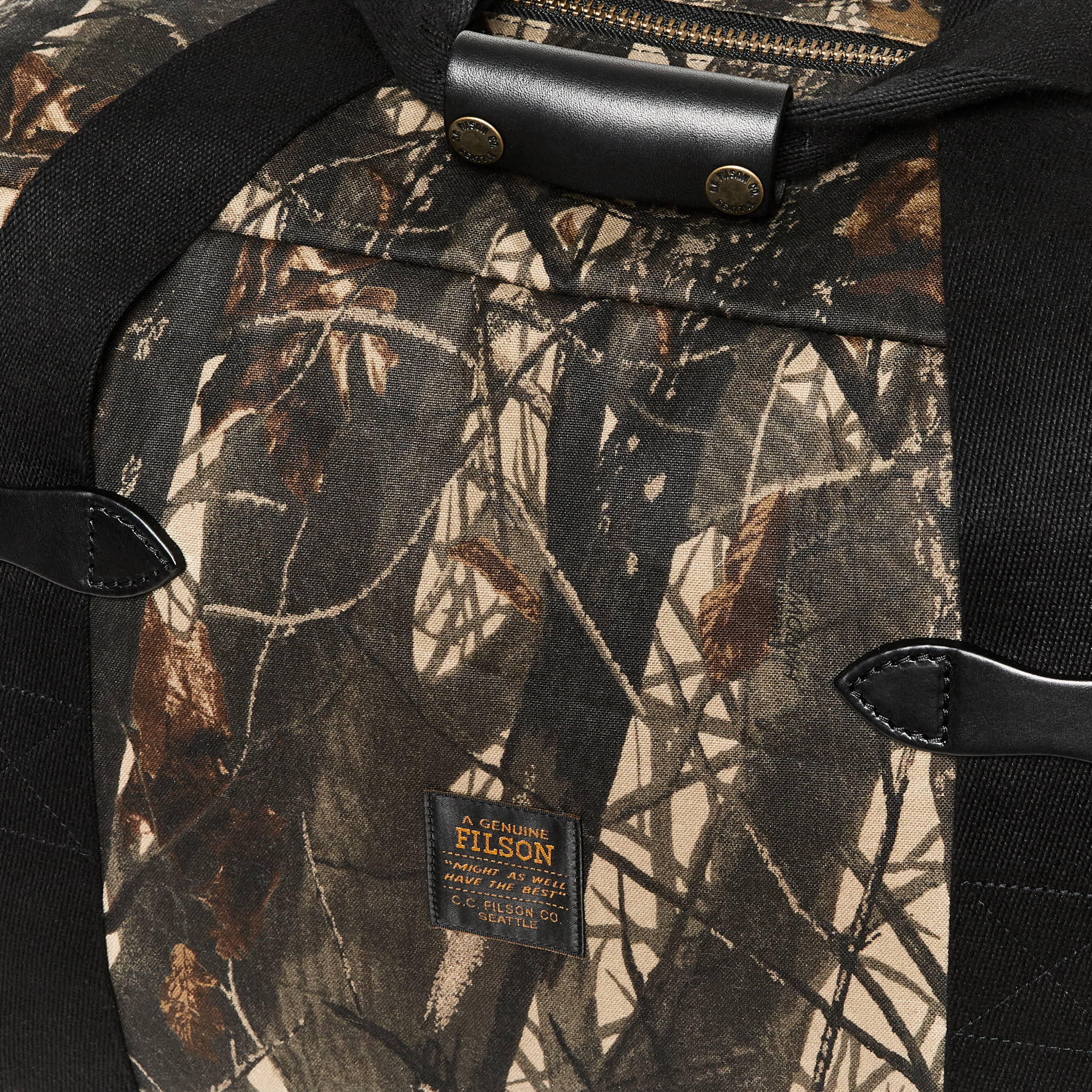 Medium Tin Cloth Duffle Bag - Realtree Hardwoods Camo - Image 4
