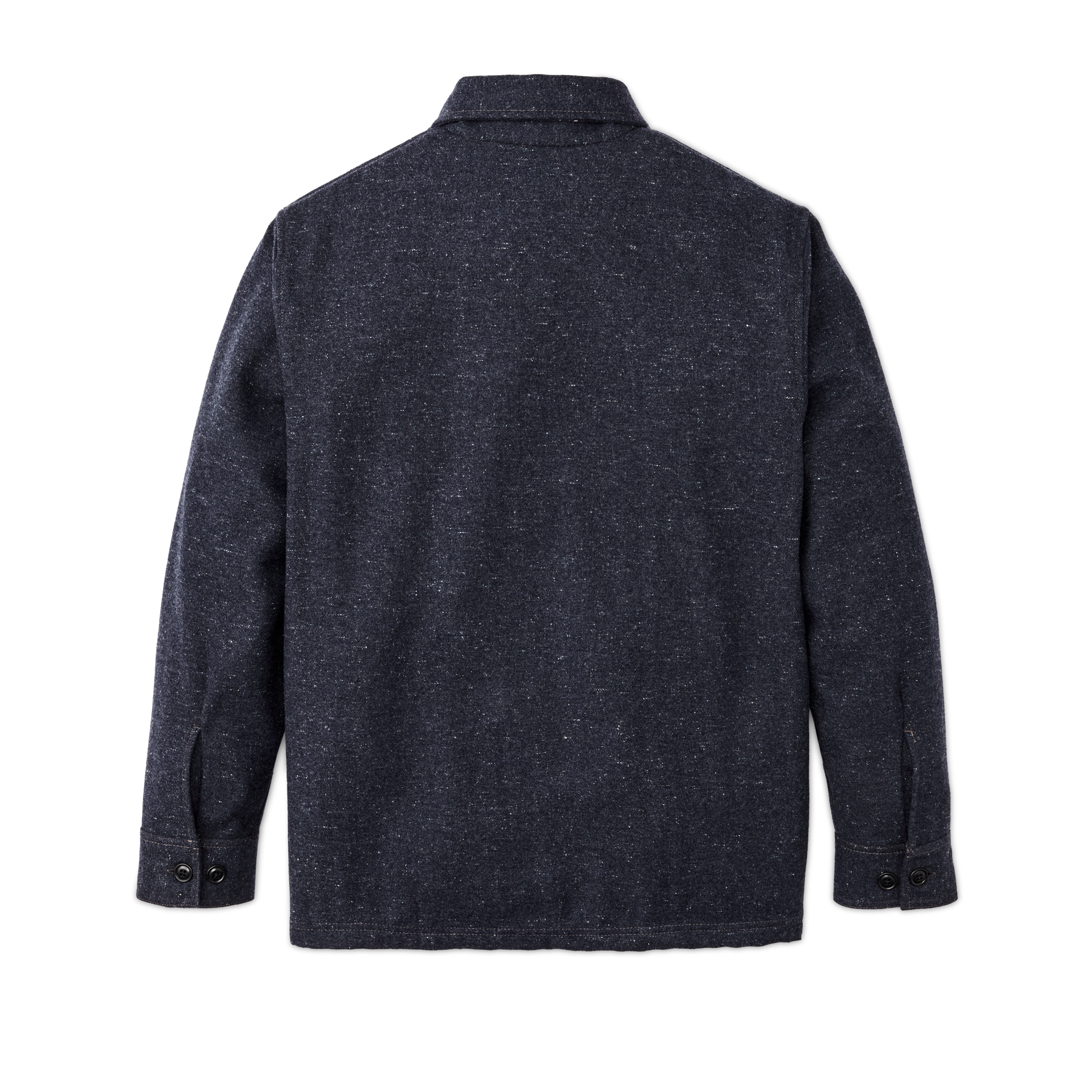 Heathered Wool Jac-shirt - Blue Heather - Image 2
