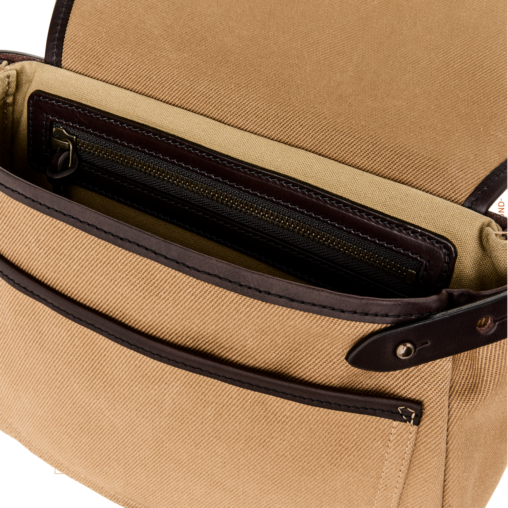 Rugged Twill Xs Field Bag - Tan - Image 6