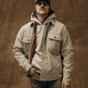 Insulated Flannel Shirt - Warm Khaki