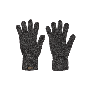 Full Finger Knit Gloves  - Charcoal