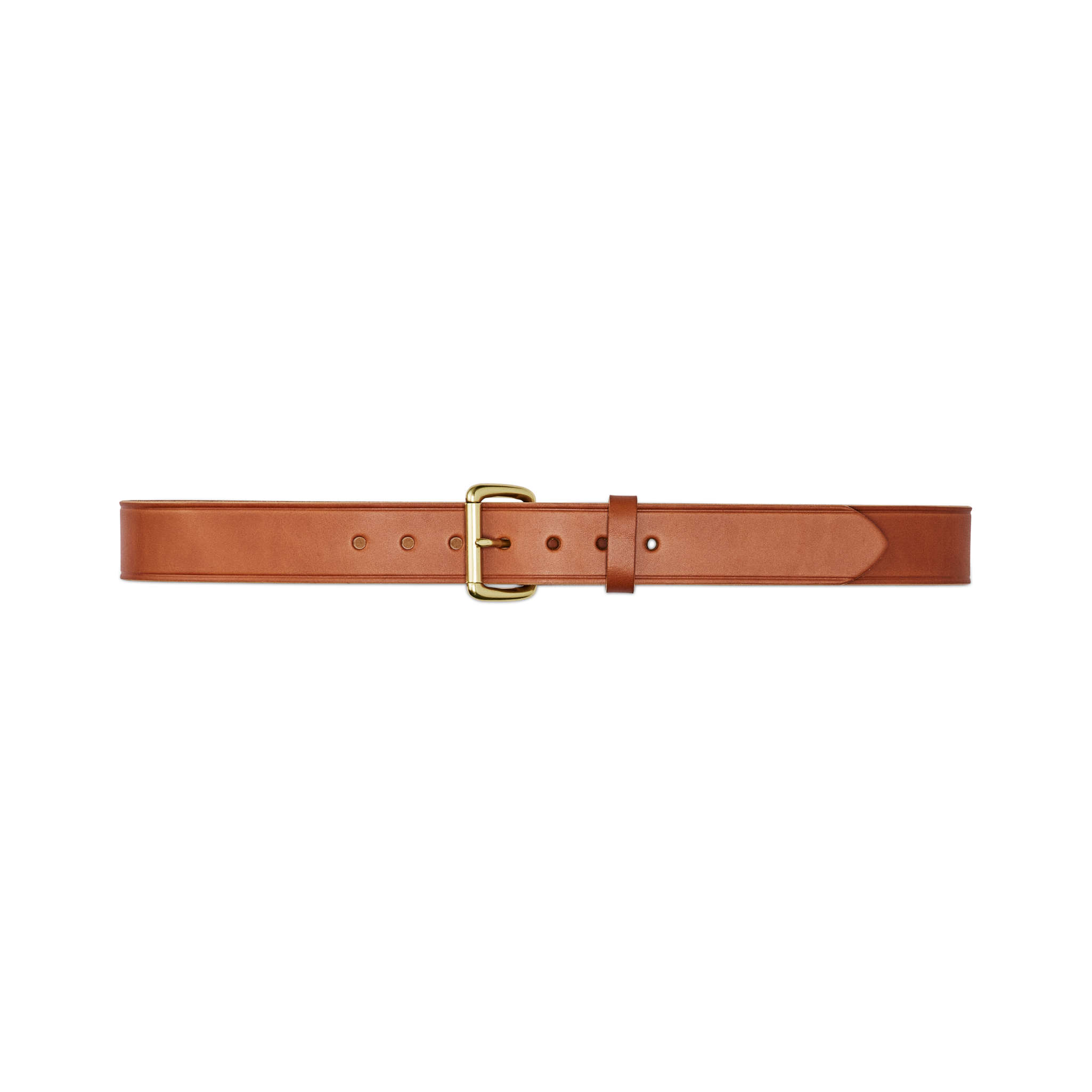 1-1/2 Bridle Leather Belt - Tan Leather